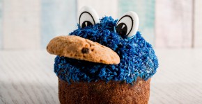 Muffin frisst Cookie als Methaper für Programmatic Advertising