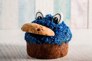 Muffin frisst Cookie als Methaper für Programmatic Advertising