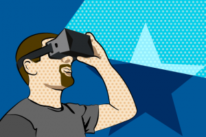Virtual Reality als Symbol für Technologie-Trends
